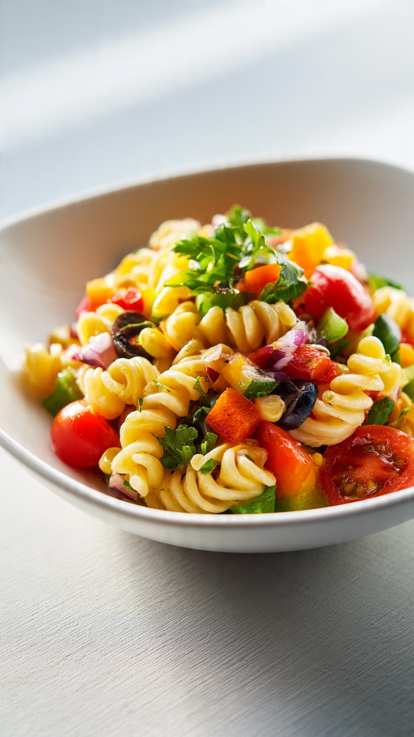 Bruschetta Pasta Salad (Fresh, Easy, and Bursting with Flavor)