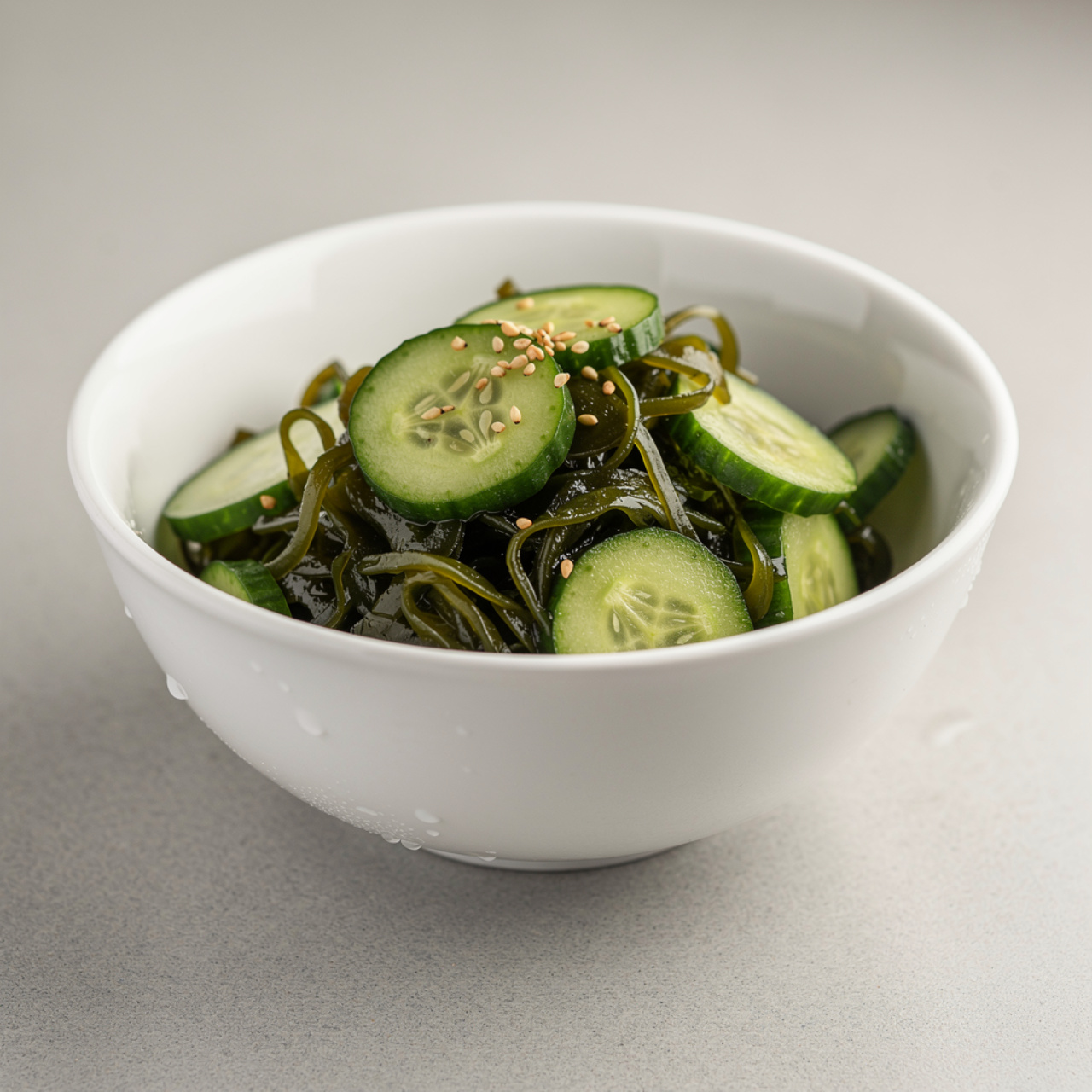 Wakame Salad (Japanese Cucumber Seaweed Salad)