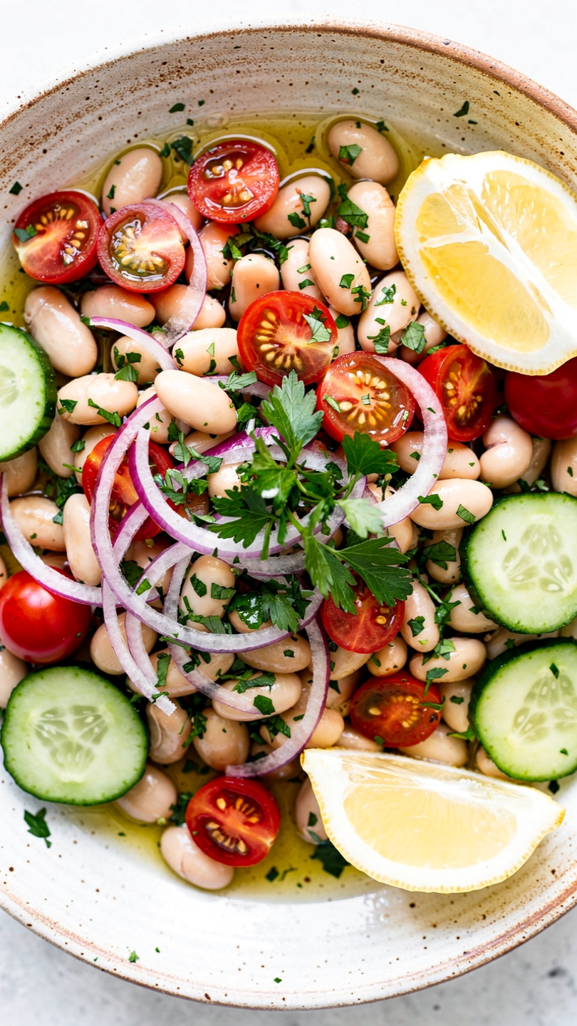 White Bean Salad Recipe (Fresh, Zesty, and Ready in Minutes)
