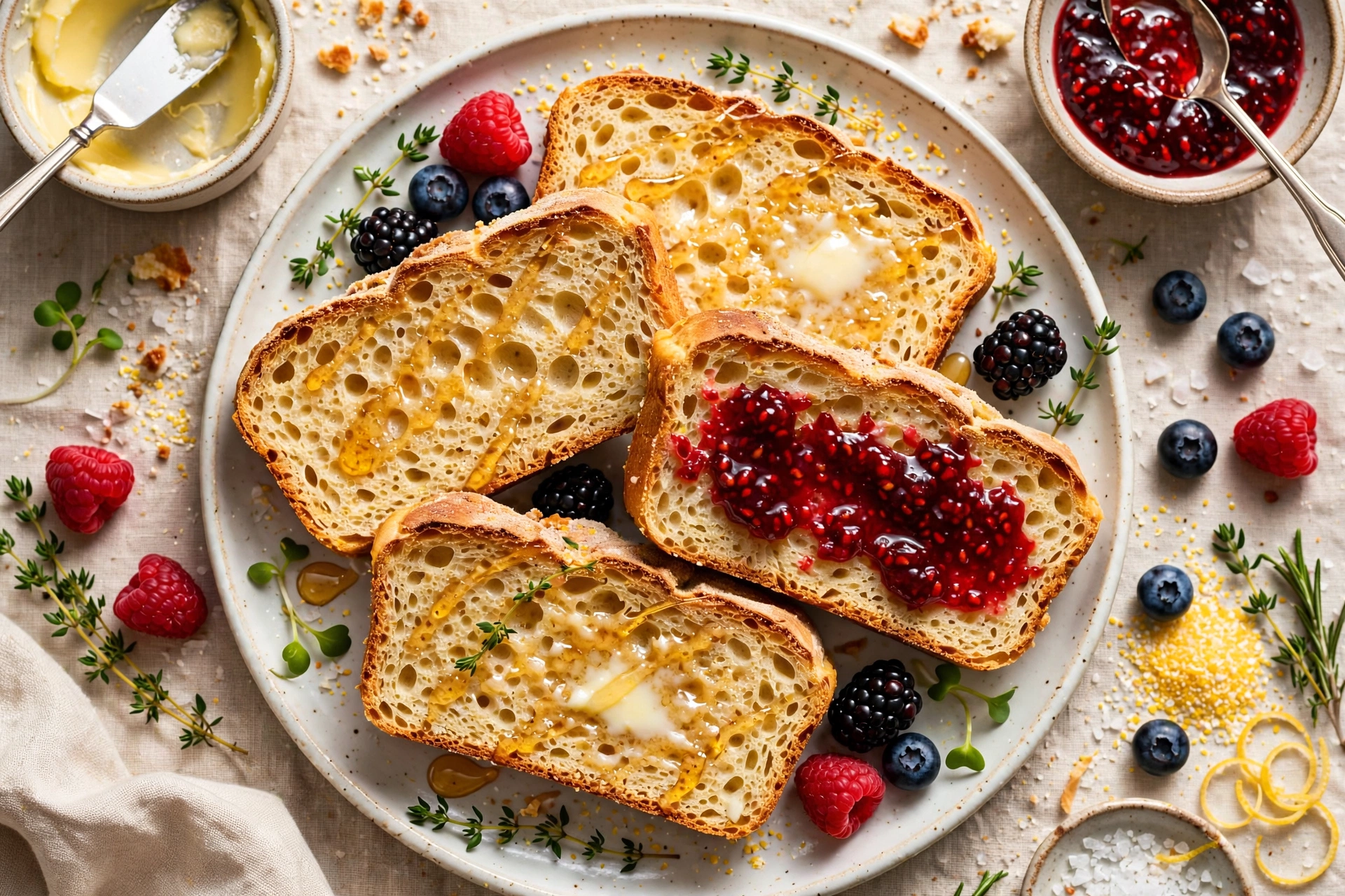 English Muffin Bread (Easy Homemade Recipe)