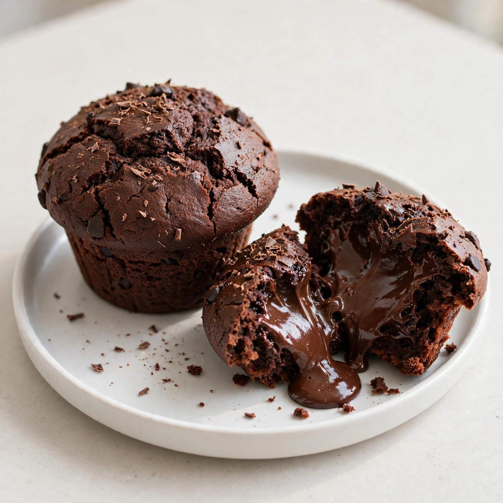 Olympic Village Chocolate Muffin